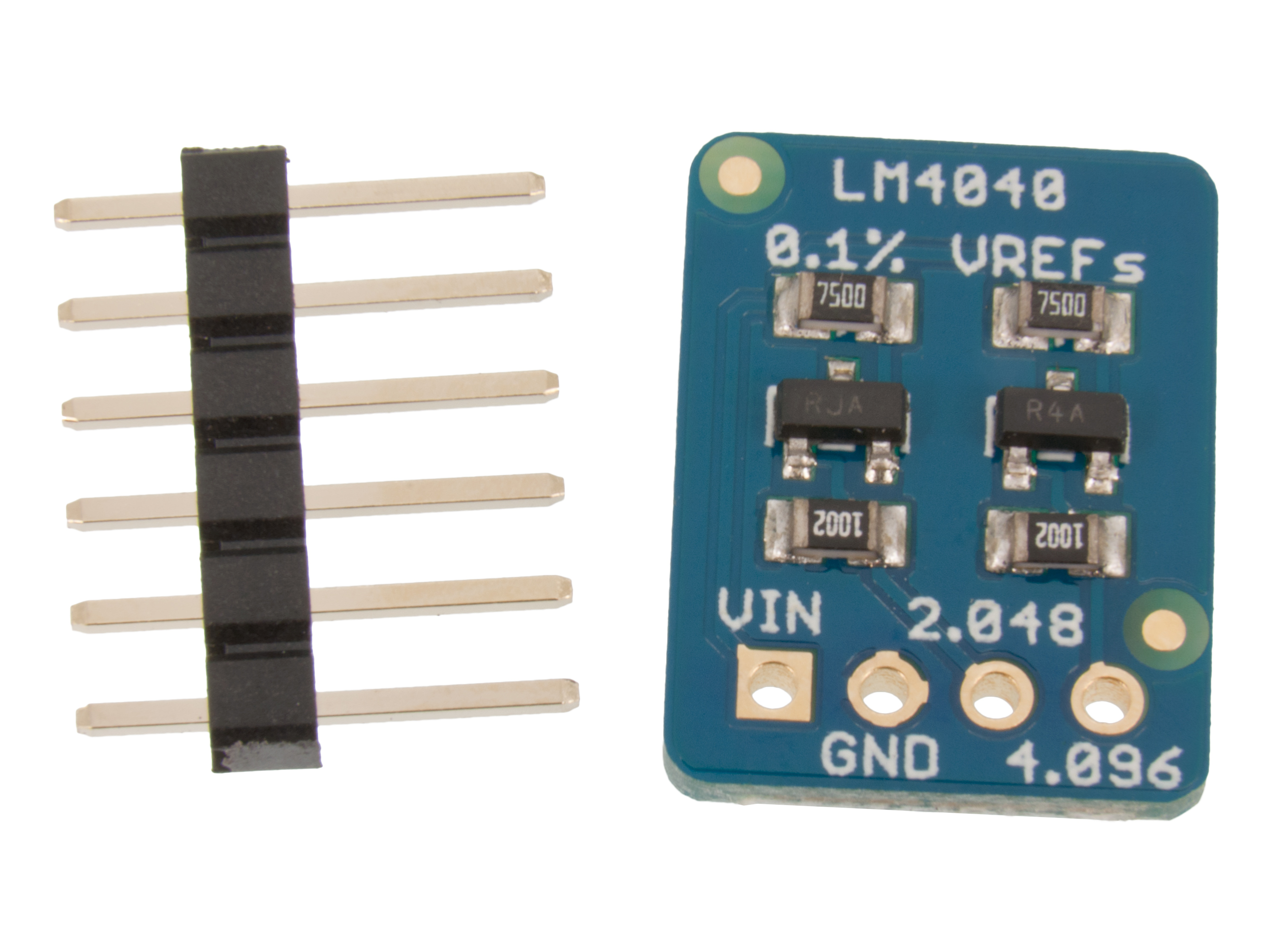 Voltage reference 2.048V / 4.096V LM4040 @ electrokit