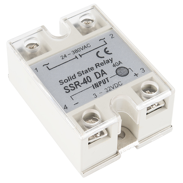 Solid-state relay 3-32V 40A @ electrokit