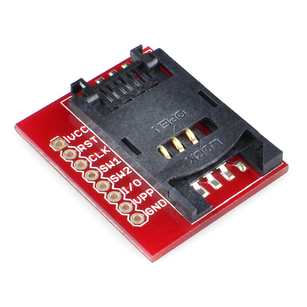 SIM card reader breakout board @ electrokit