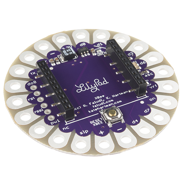 LilyPad Xbee, exkl Xbee modul @ electrokit