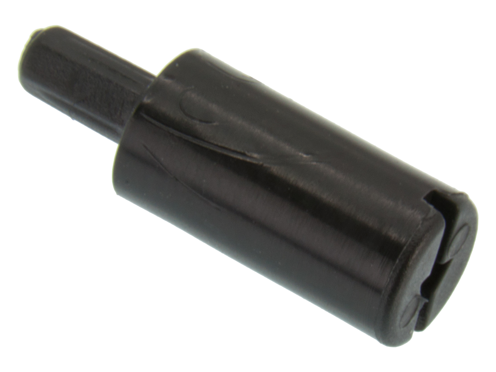 Spindle for PT-10 trimmer potentiometer black @ electrokit