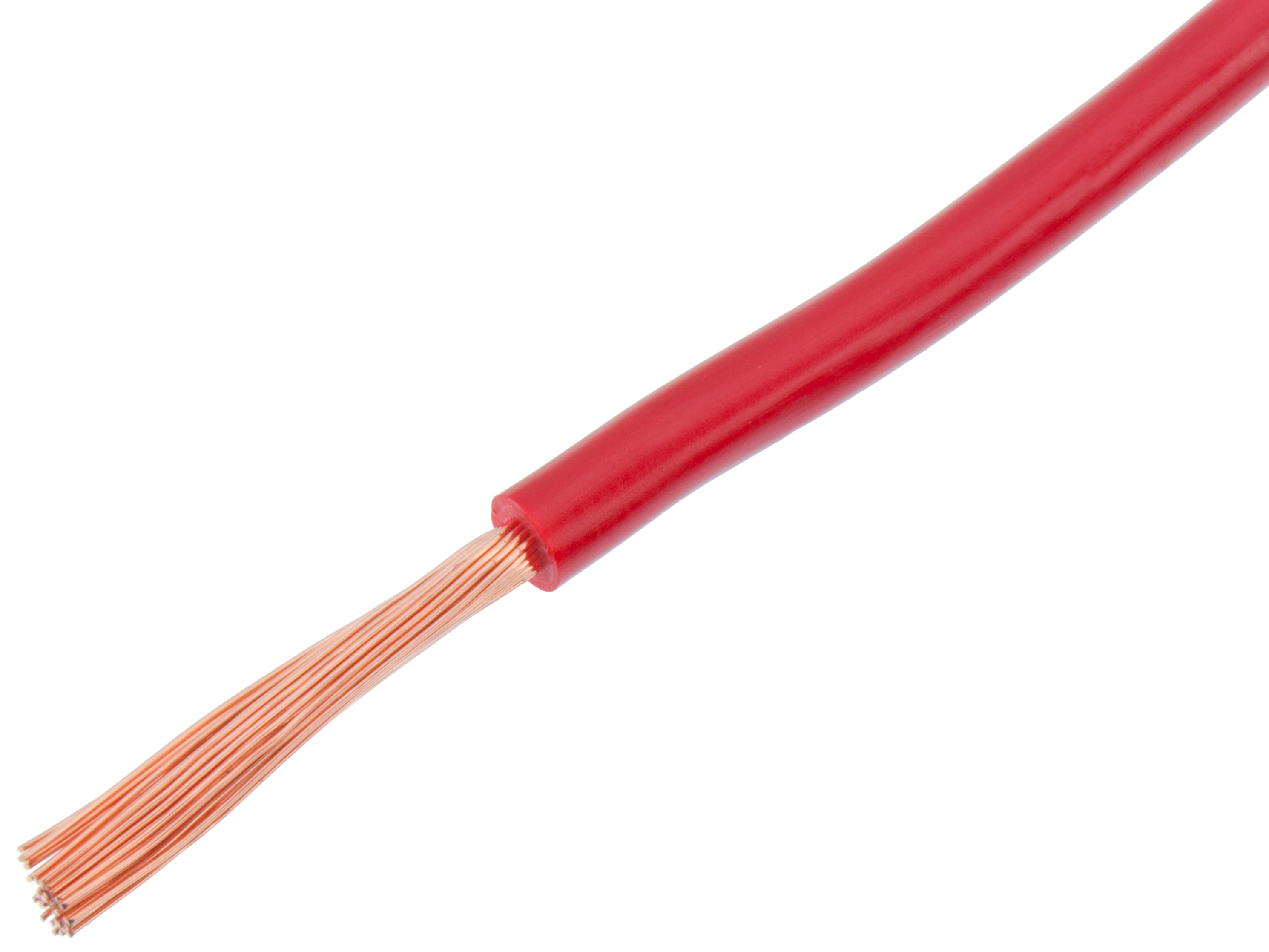 Kopplingskabel RK2.5 H07V-K röd 450/700V