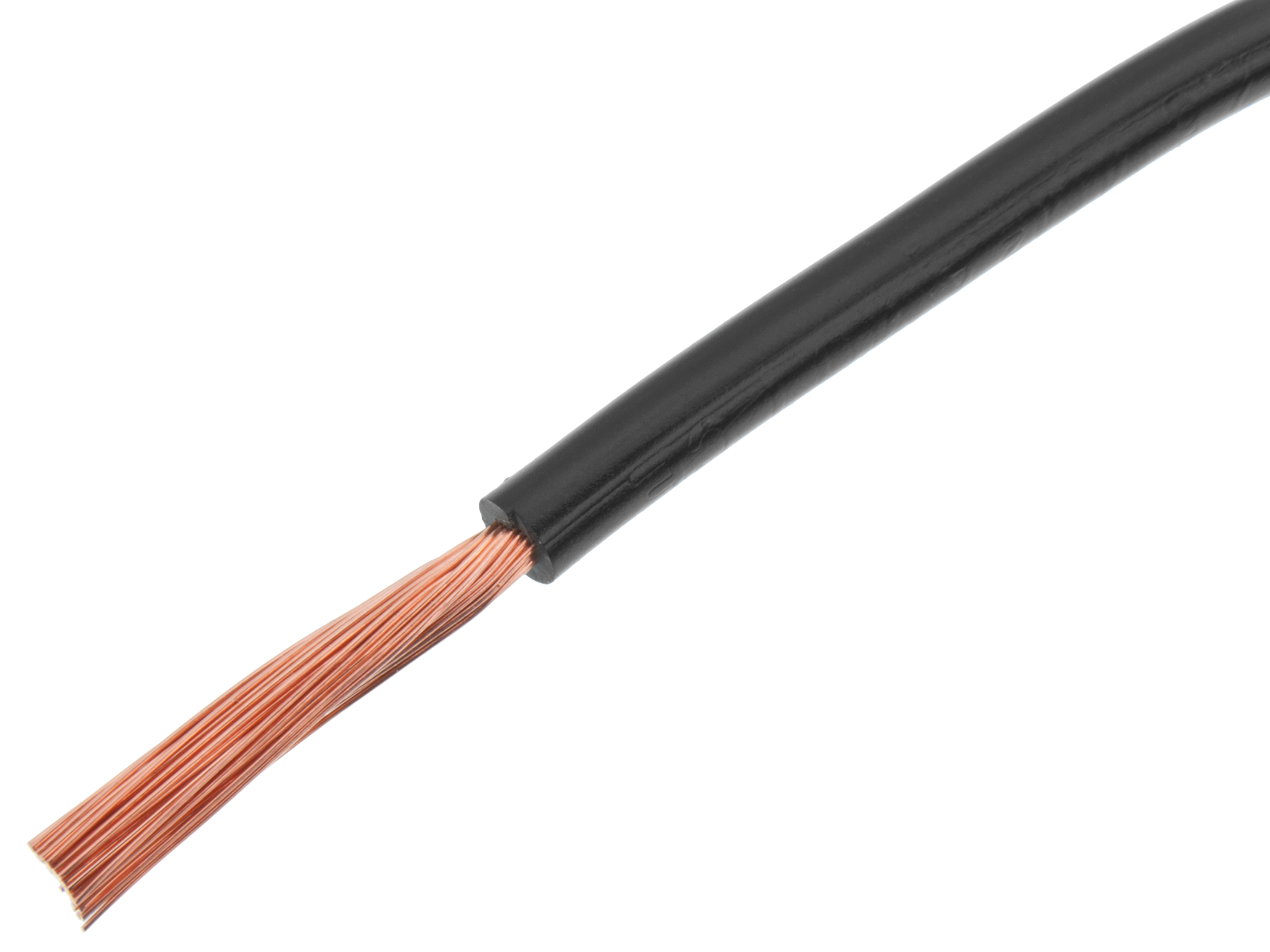 Kopplingskabel RK2.5 H07V-K svart 450/700V