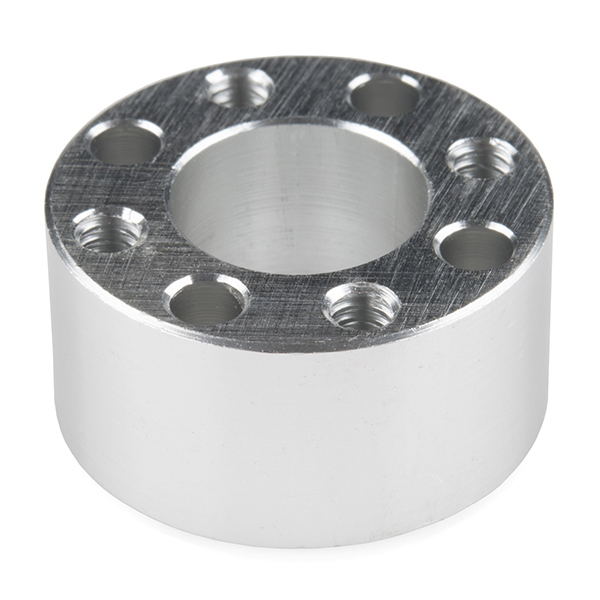 Actobotics Screw plate round 1" high @ electrokit