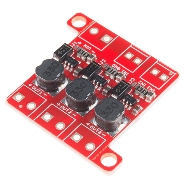 PicoBuck LED driver 3ch 350mA @ electrokit