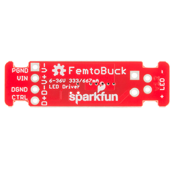 FemtoBuck LED-drivare 1-kanal 350mA @ electrokit