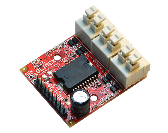 Motor driver L298 2 channels 7-40V 2.5A @ electrokit