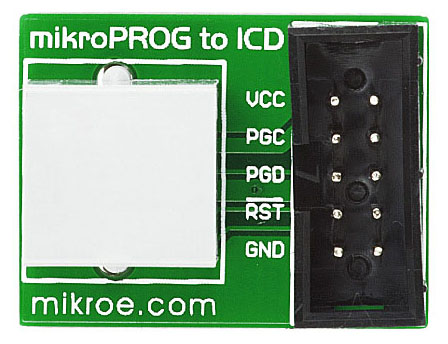 mikroProg to ICD2 & ICD3 adapter @ electrokit