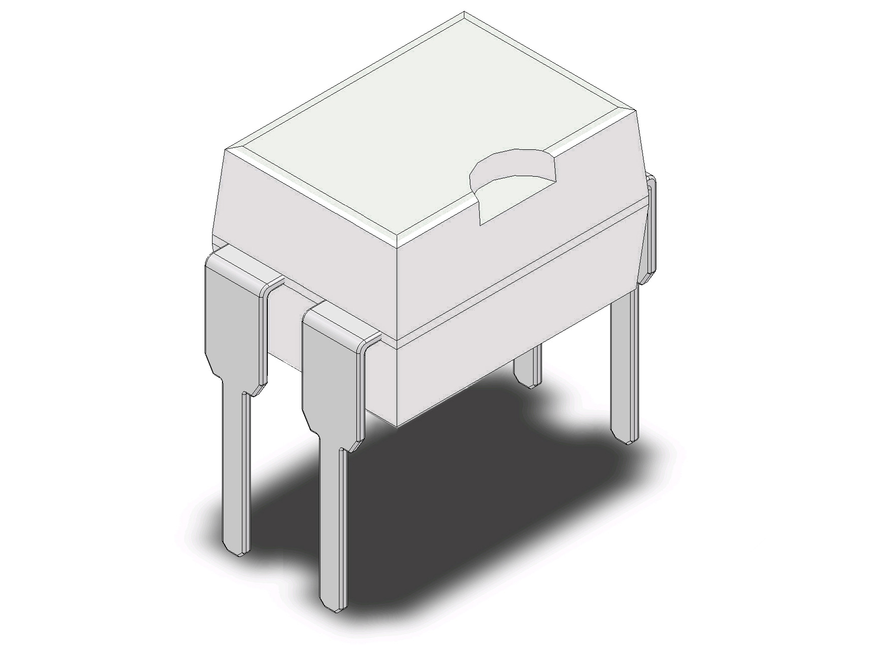 TLP523 DIP-4 Optokopplare darlington 55V 150mA @ electrokit