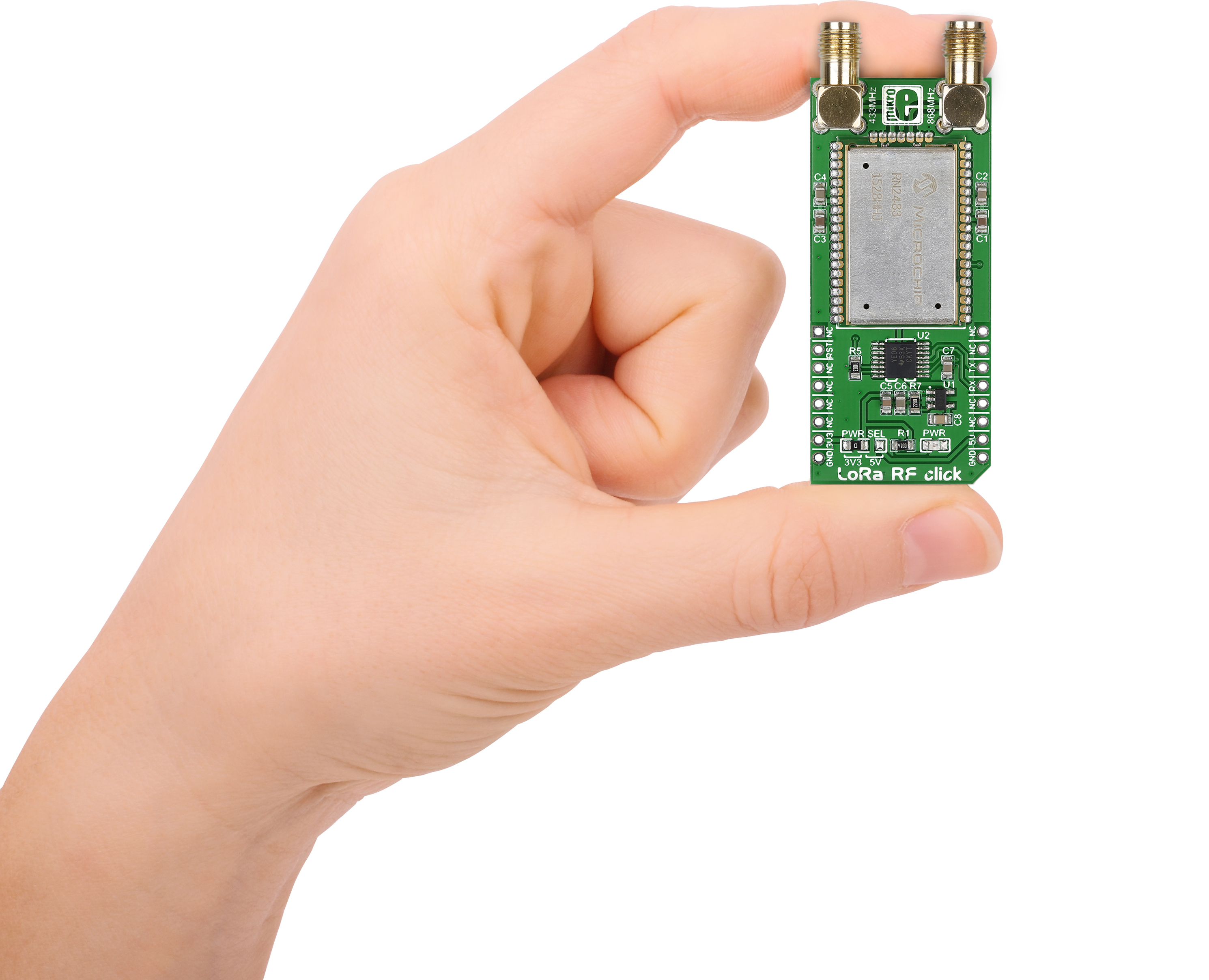 Buy LoRa RF click at the right price @ electrokit