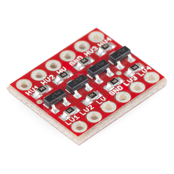 Level shifter 4 channels bi-directional @ electrokit