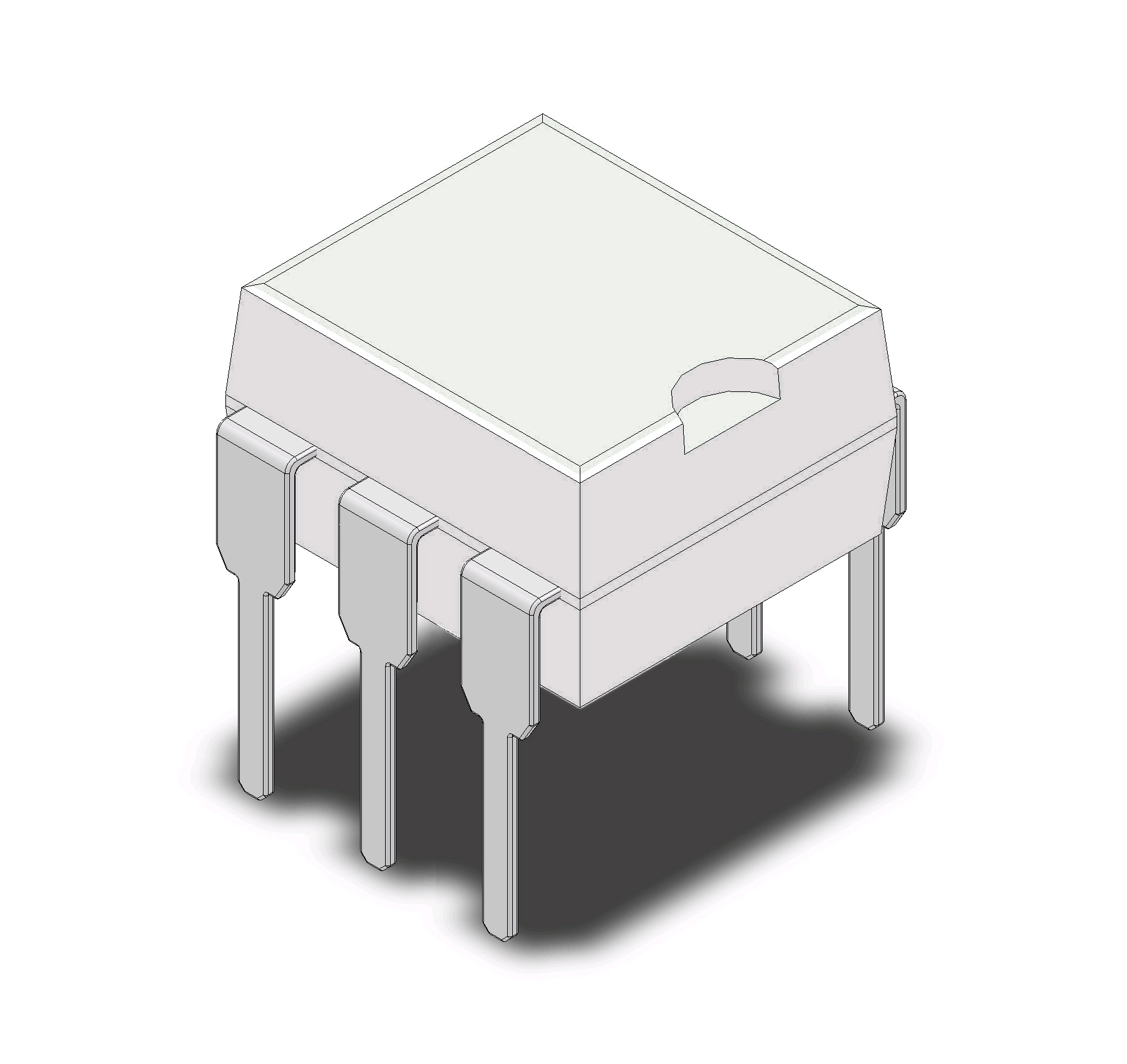 H11F1 DIP-6 Optokopplare FET @ electrokit