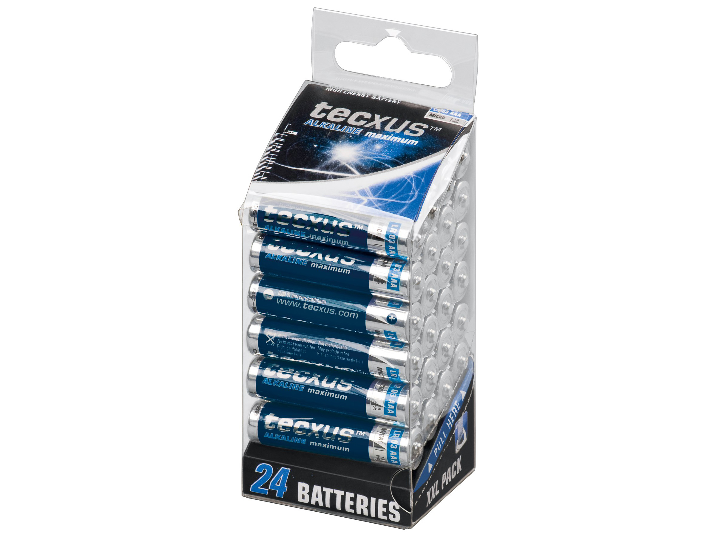 AAA / LR03 alkaliska batterier 24-pack @ electrokit (2 av 3)