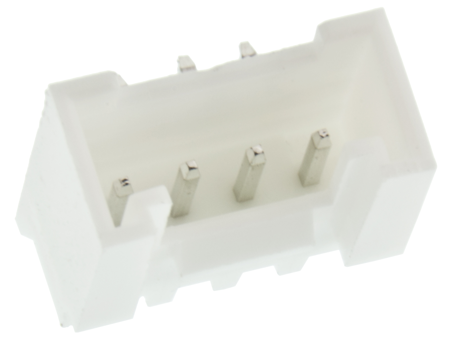 Grove stiftlist 4-pol 2mm vinklad 10-pack