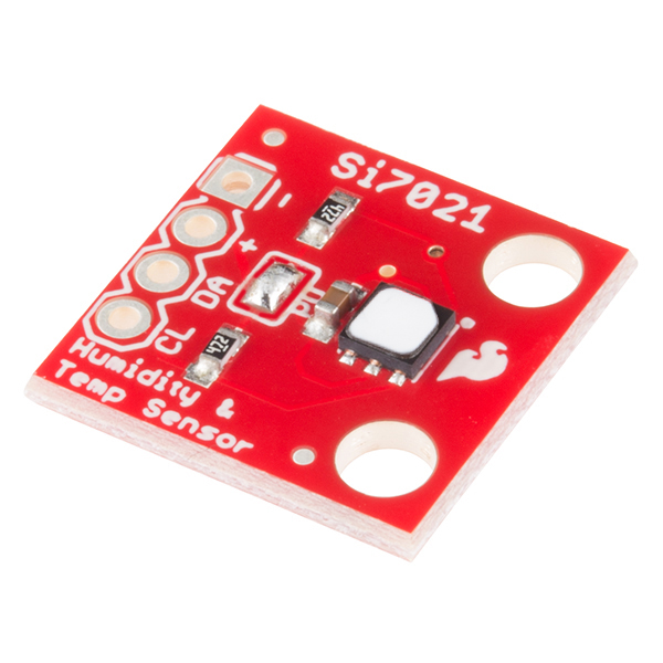 Si7021 Temperature- and humidity sensor breakout @ electrokit