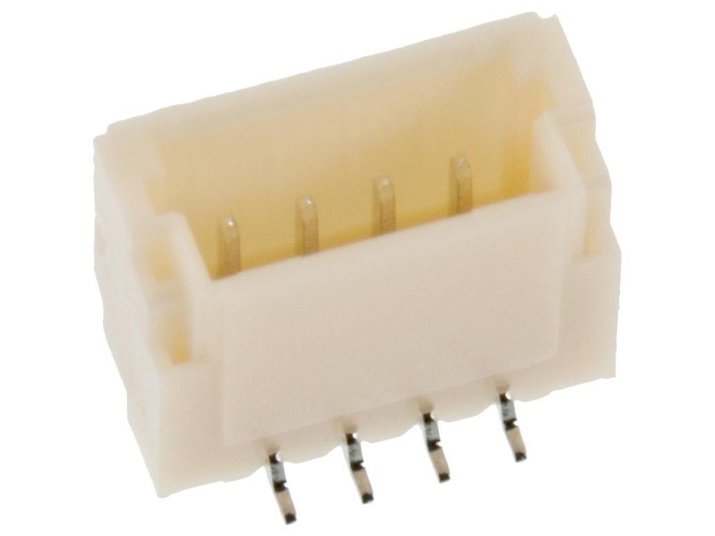 Stiftlist SR 4-pol 1.0mm @ electrokit