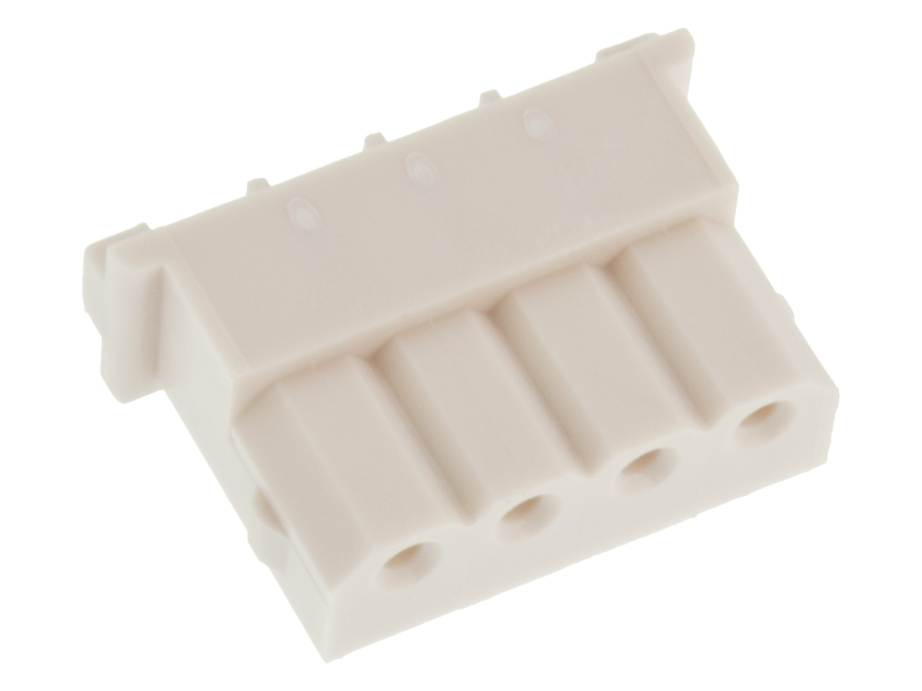 Contact housing SPOX 2.5mm 4-p @ electrokit