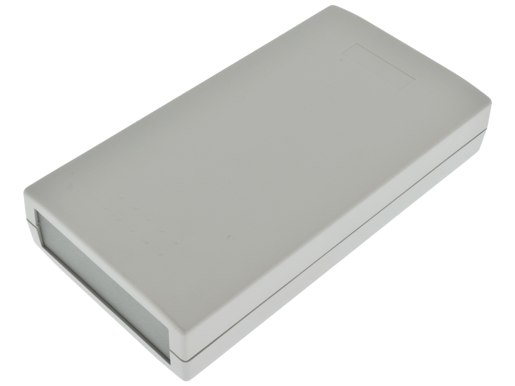 Enclosure grey 100x60x25mm @ electrokit