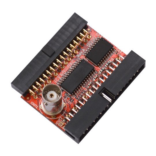 Olimex iCE40-DAC DA converter 8-bit 100MHz @ electrokit