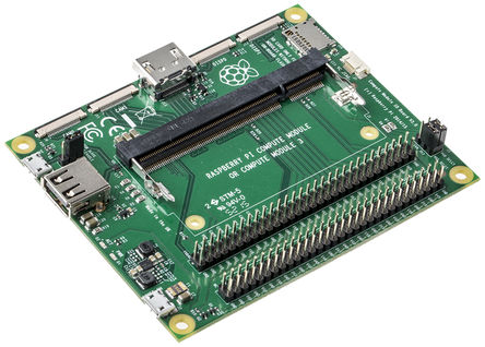 Raspberry Pi Compute Module 3 I/O @ electrokit (1 av 1)