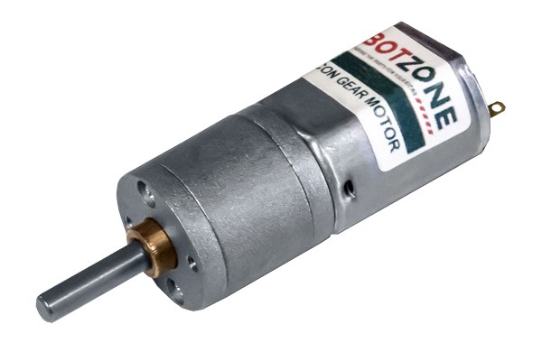 DC motor with gearbox 390:1 6-18V 33rpm @ electrokit