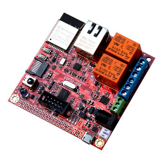 ESP32-EVB evaluation board @ electrokit