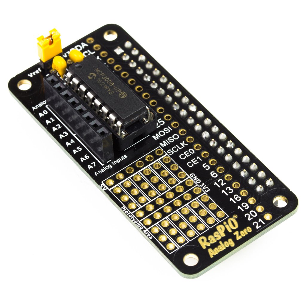 RasPiO Analog Zero @ electrokit