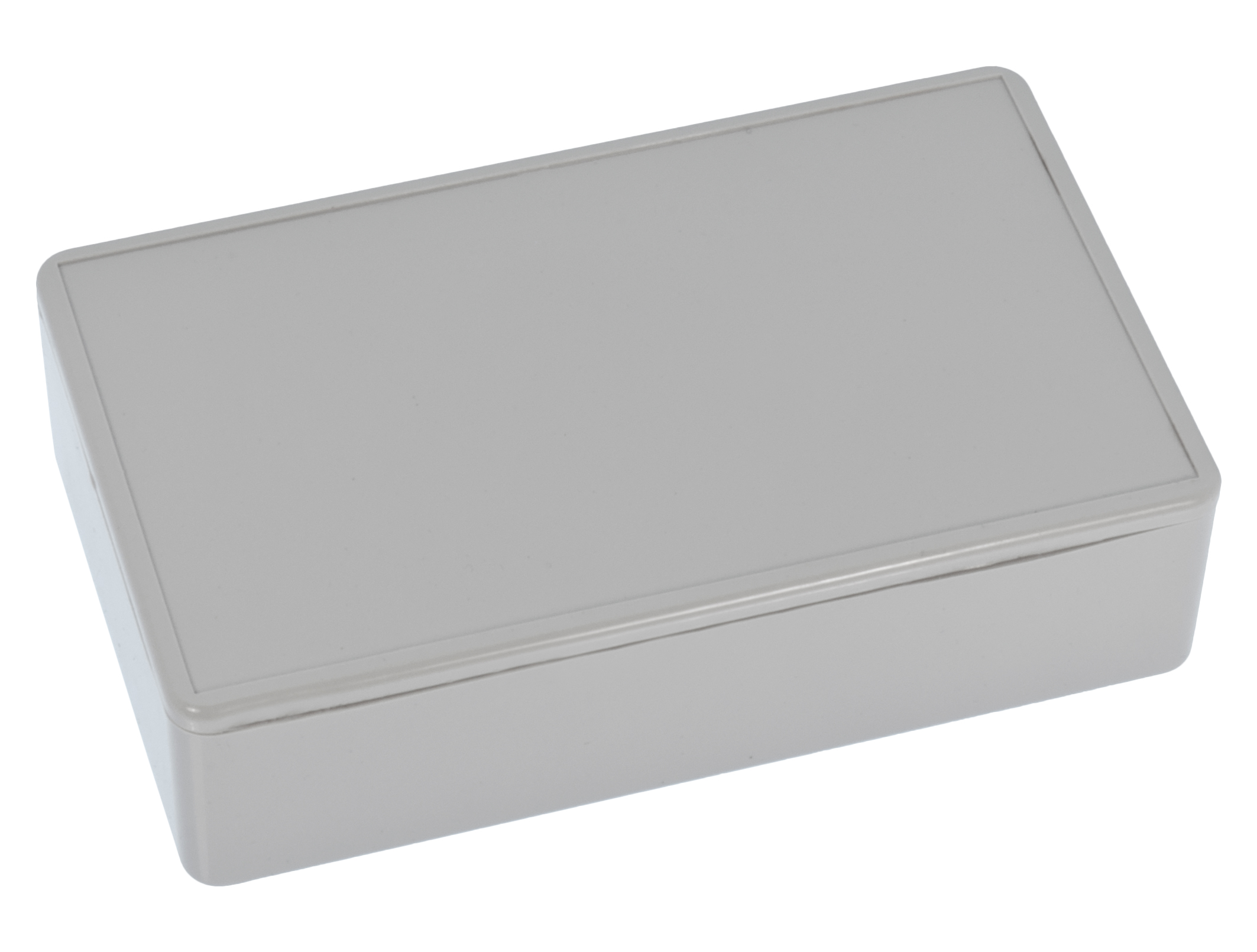 Enclosure PC001 grey 100x60x25mm @ electrokit