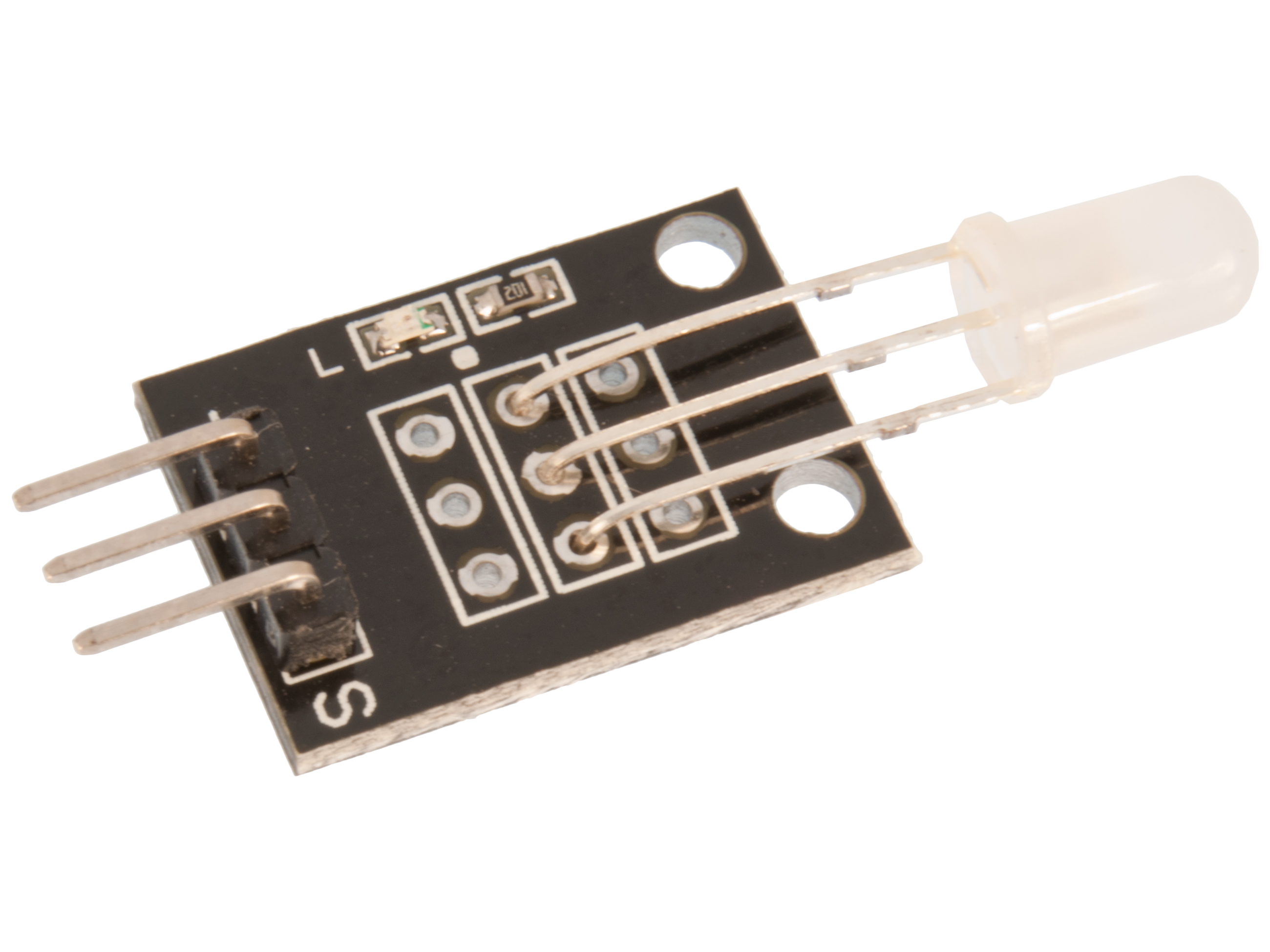 LED-modul Röd/Grön 5mm @ electrokit