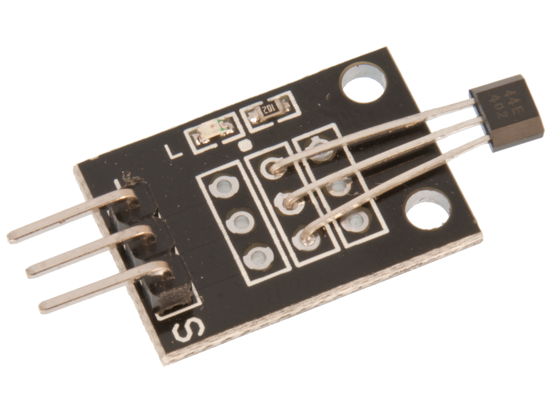 Hall-effect sensor digital @ electrokit