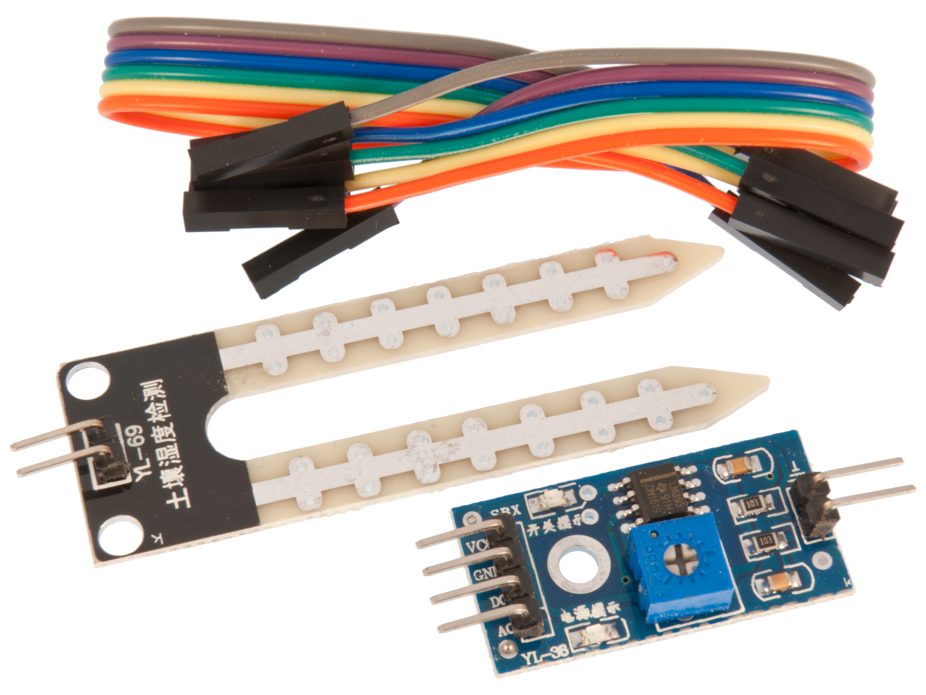 Soil hygrometer module @ electrokit