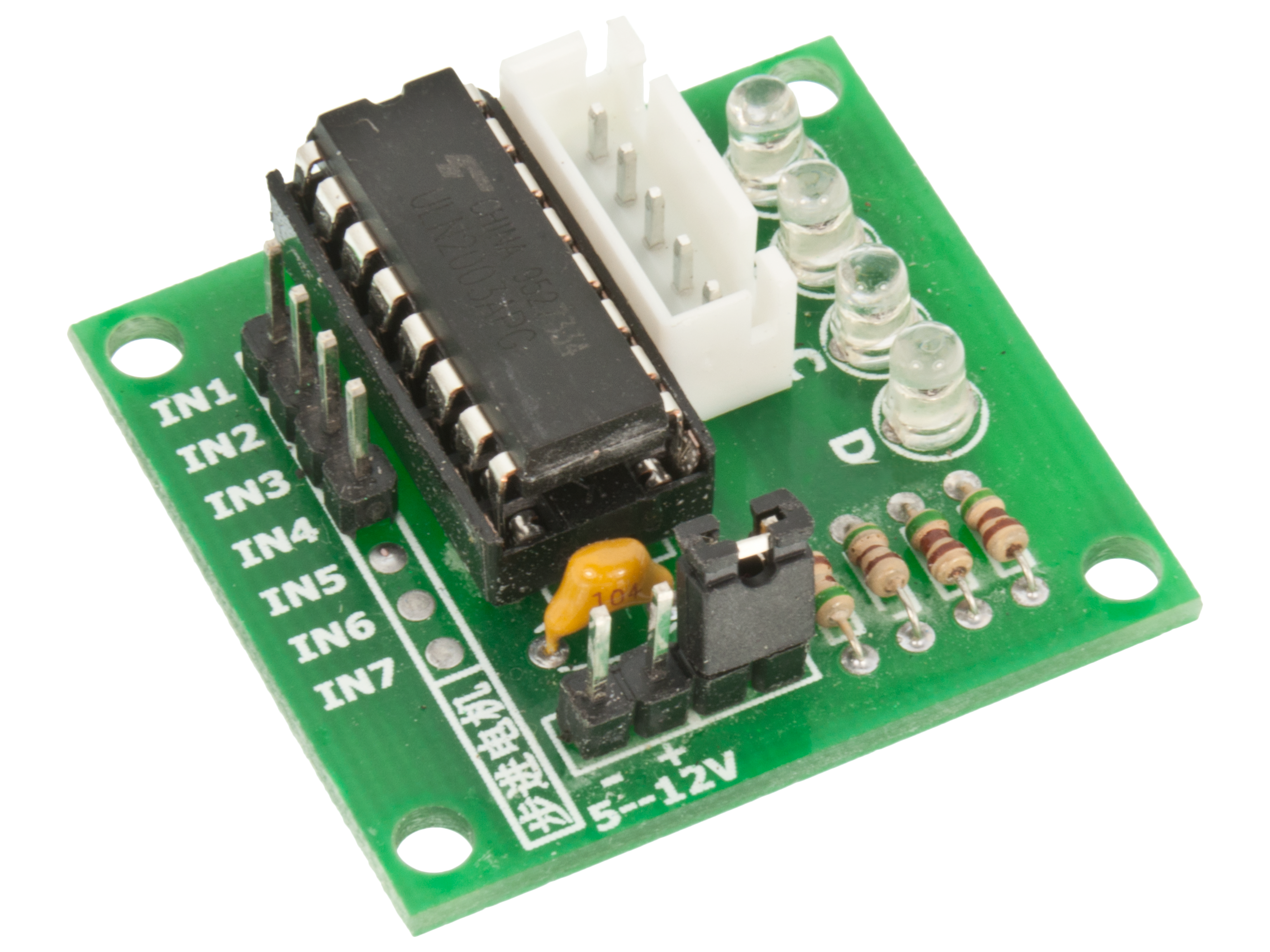 Driver for stepper motors ULN2003A @ electrokit