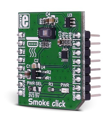 Smoke click @ electrokit