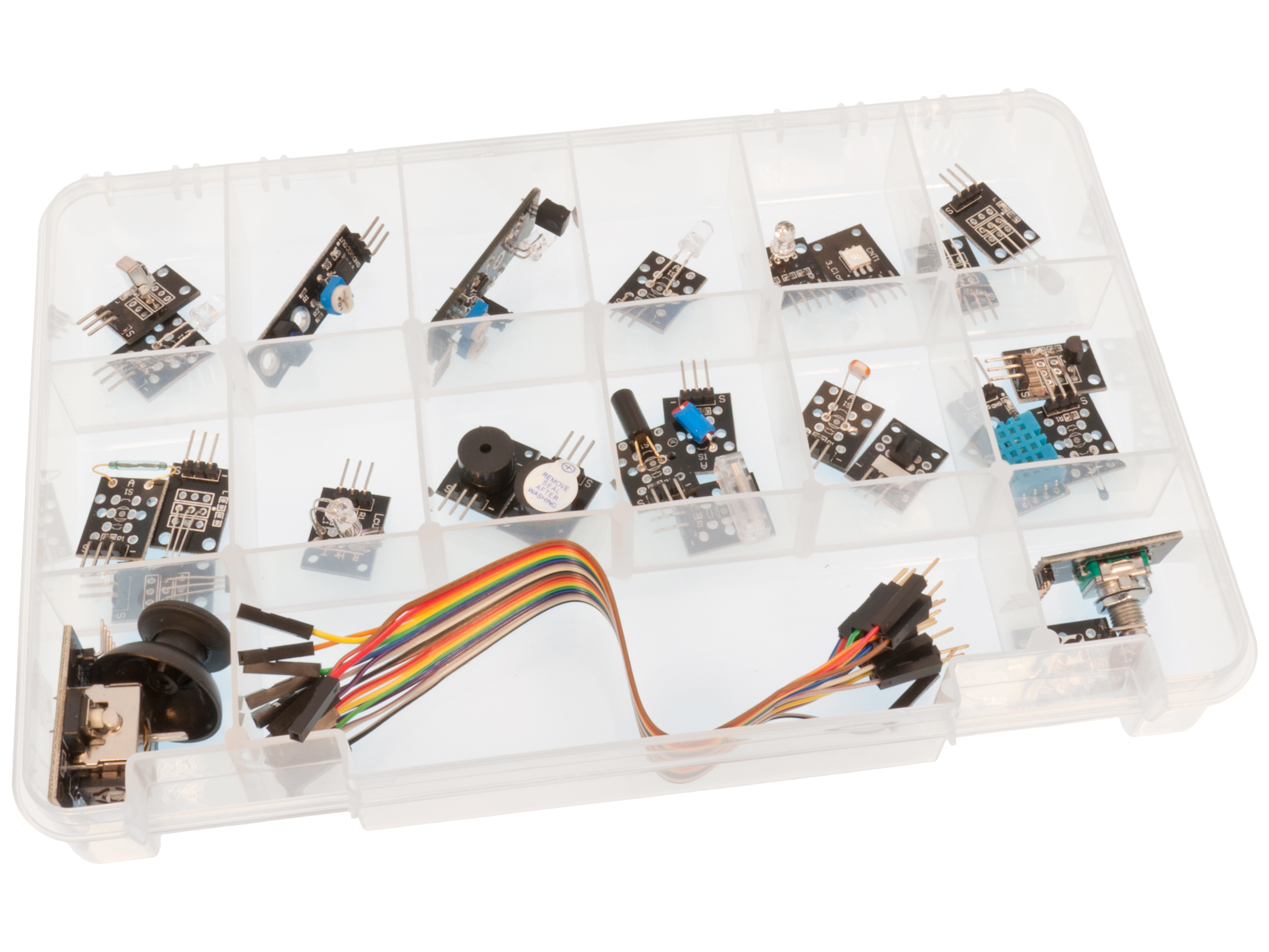 Sensor Kit - 25 moduler @ electrokit