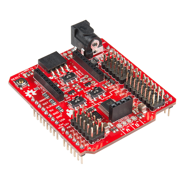 Sparkfun Wireless Motor Driver Shield @ electrokit