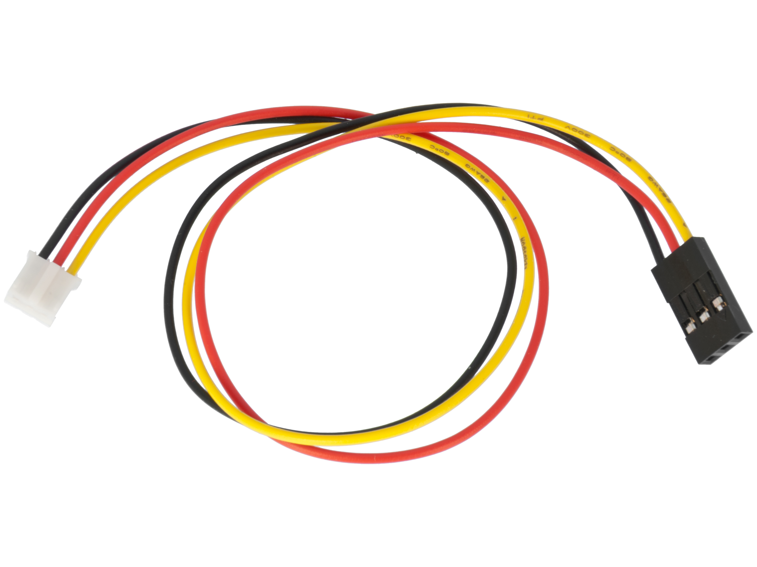 Adapterkabel 3-pol JST-PH till Dupont 250mm