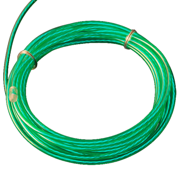 Animated EL wire green 3m @ electrokit