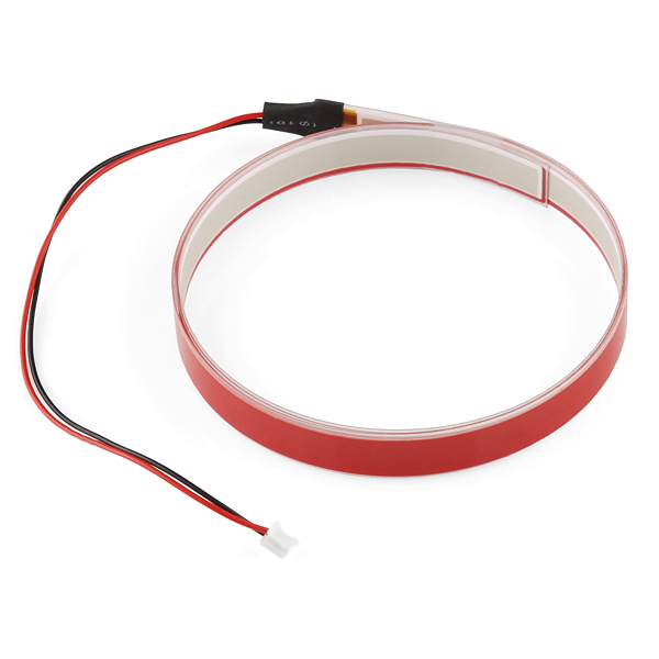 EL tape red 1m @ electrokit