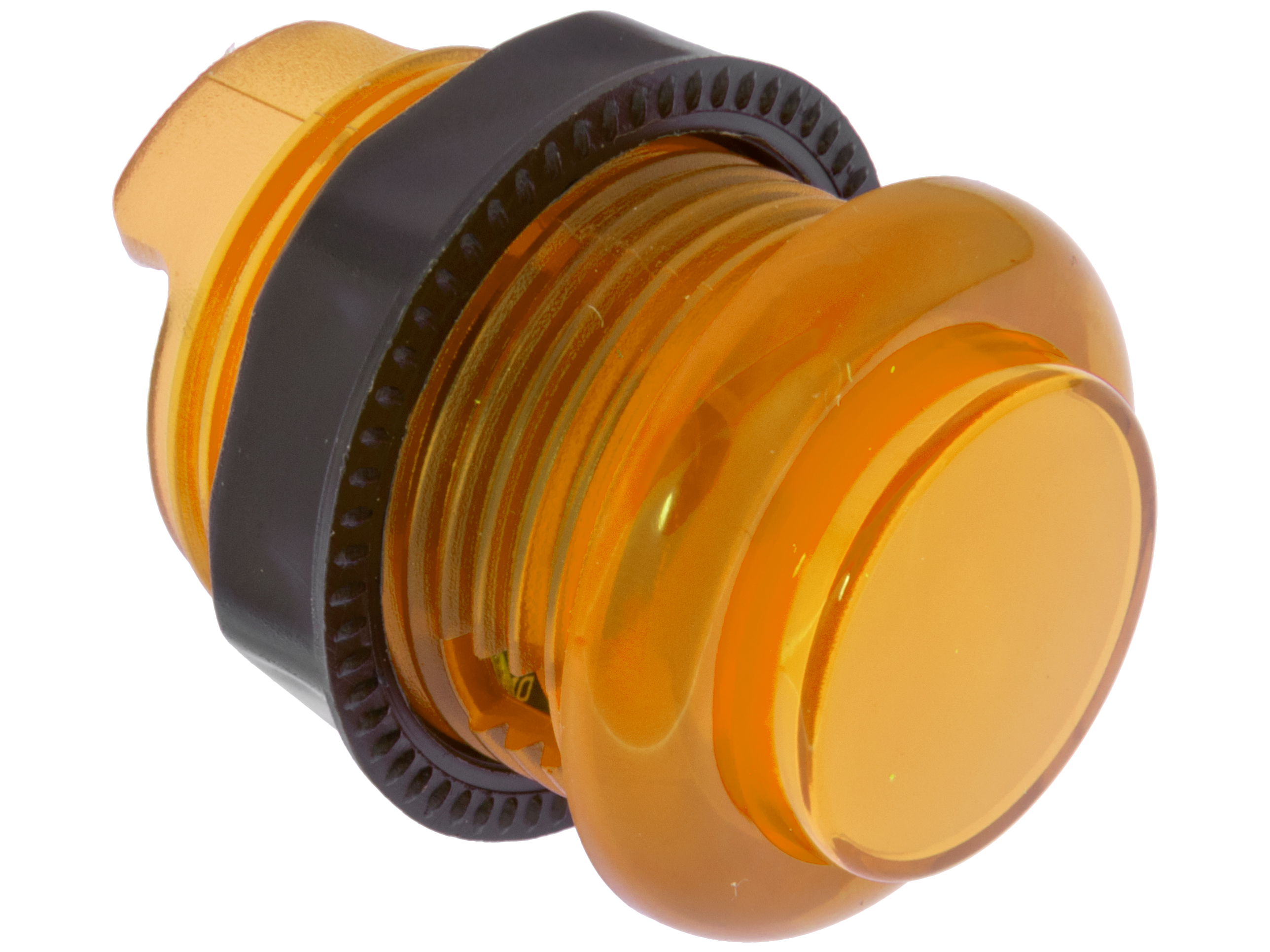 Tryckknapp arkad ø30mm LED gul