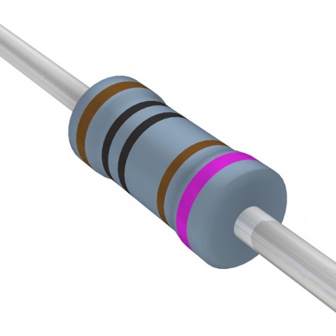 Resistor MF 0.5W 10k 0.1% @ electrokit