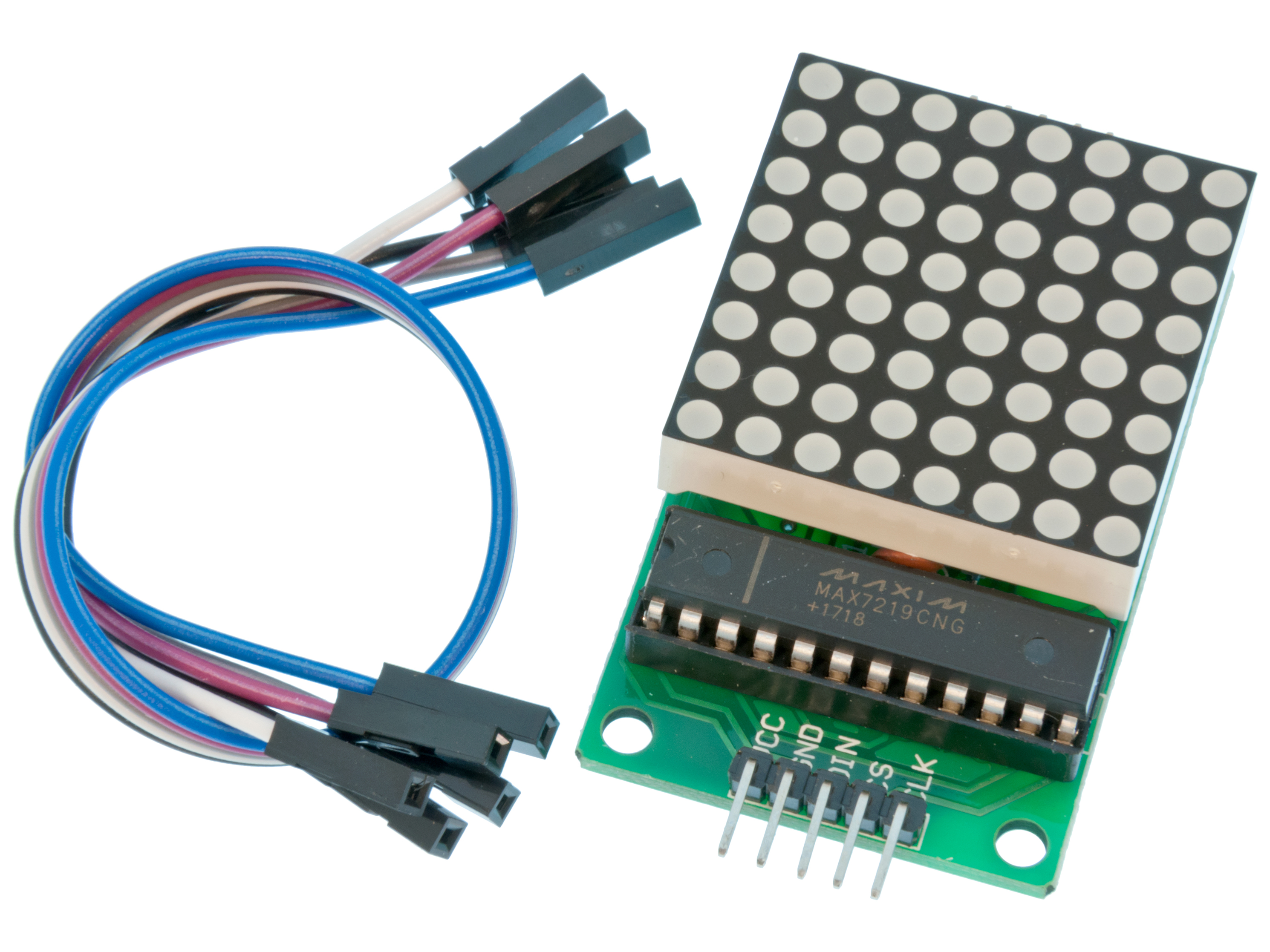 LED module 8x8 serial @ electrokit