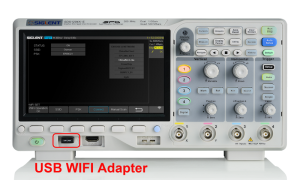 Wireless communication software SDS1000X-E-WIFI @ electrokit