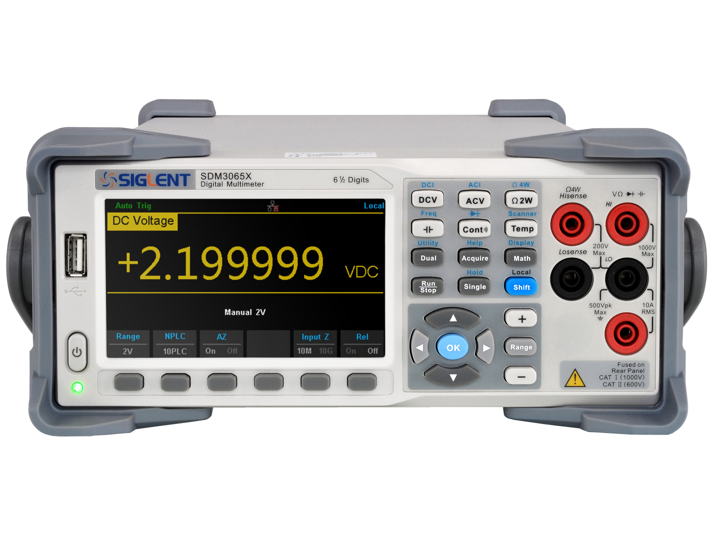 Bench Multimeter 6½ digit Siglent SDM3065X @ electrokit