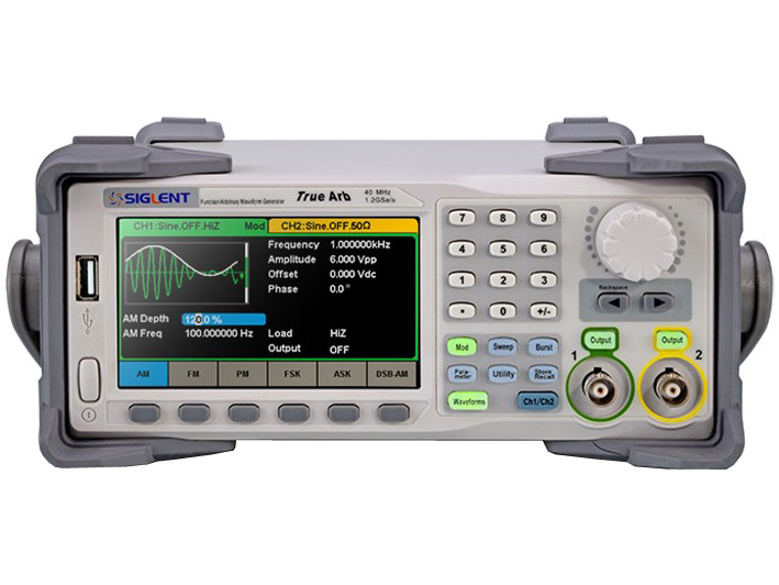 Function generator 120MHz Siglent SDG2122X @ electrokit