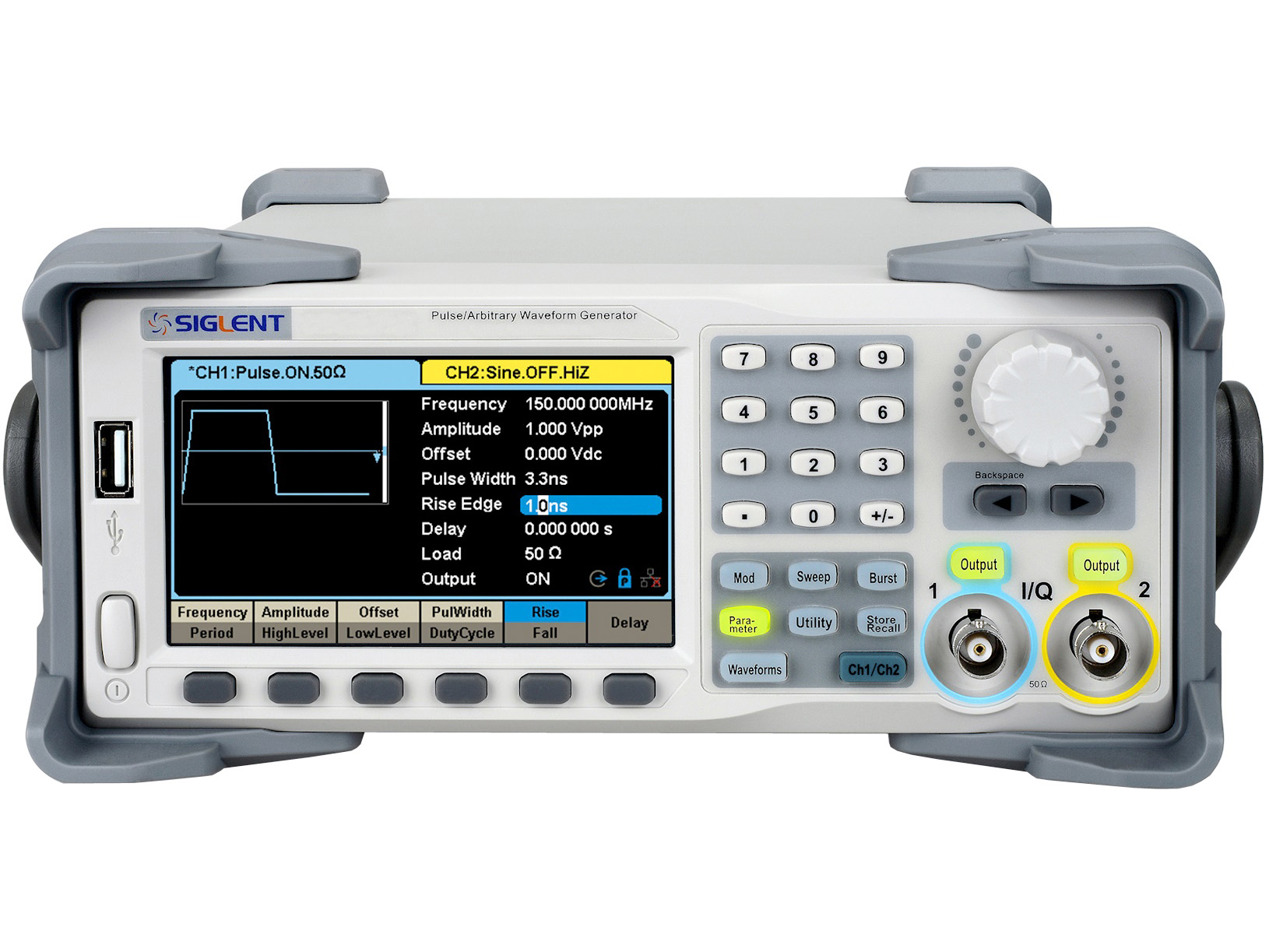 Funktionsgenerator 200MHz Siglent SDG6022X @ electrokit