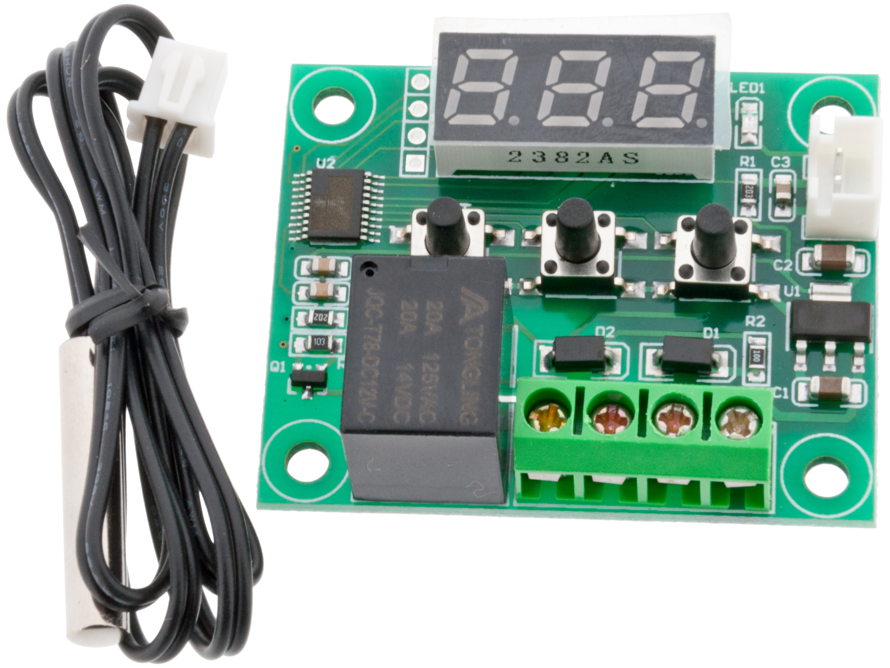 Termostat -50 till +110°C @ electrokit