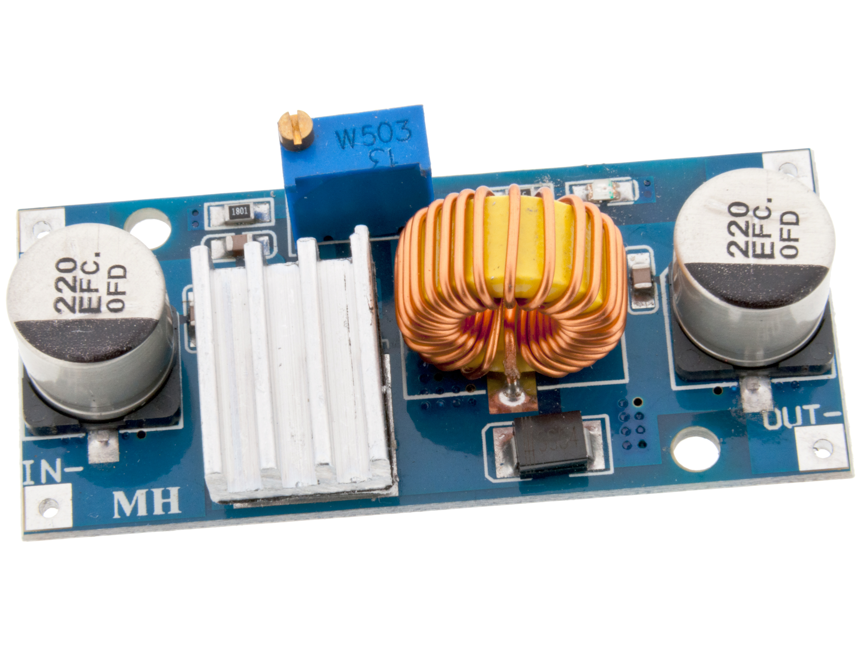 DC-DC converter step-down 1.25-35V 5A @ electrokit