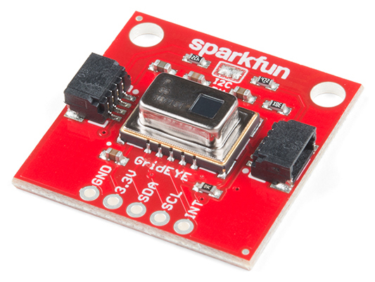 Grid-EYE AMG8833 breakout @ electrokit