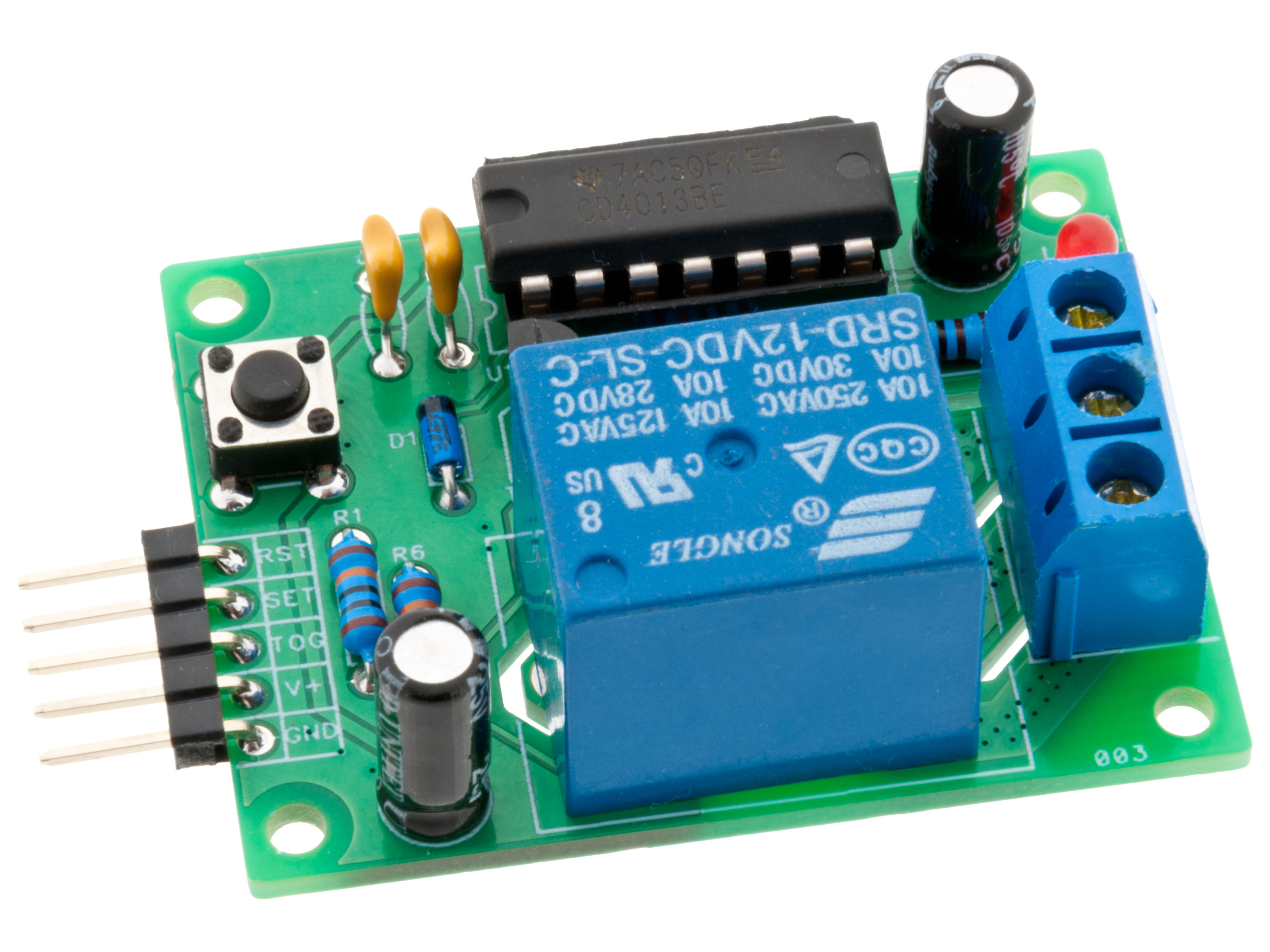 Latching relay EK020 @ electrokit