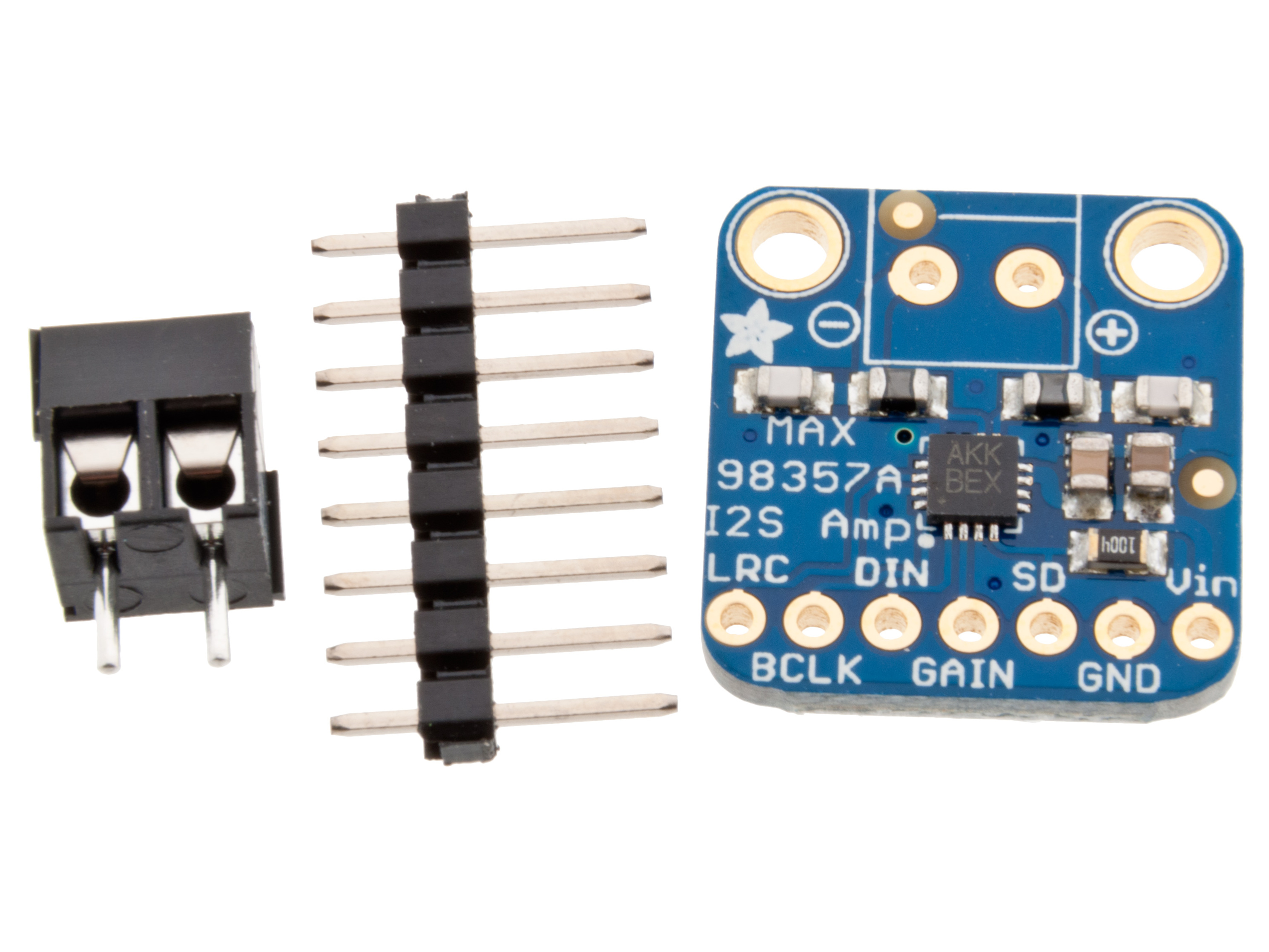 Förstärkare klass-D 3W mono I2S @ electrokit